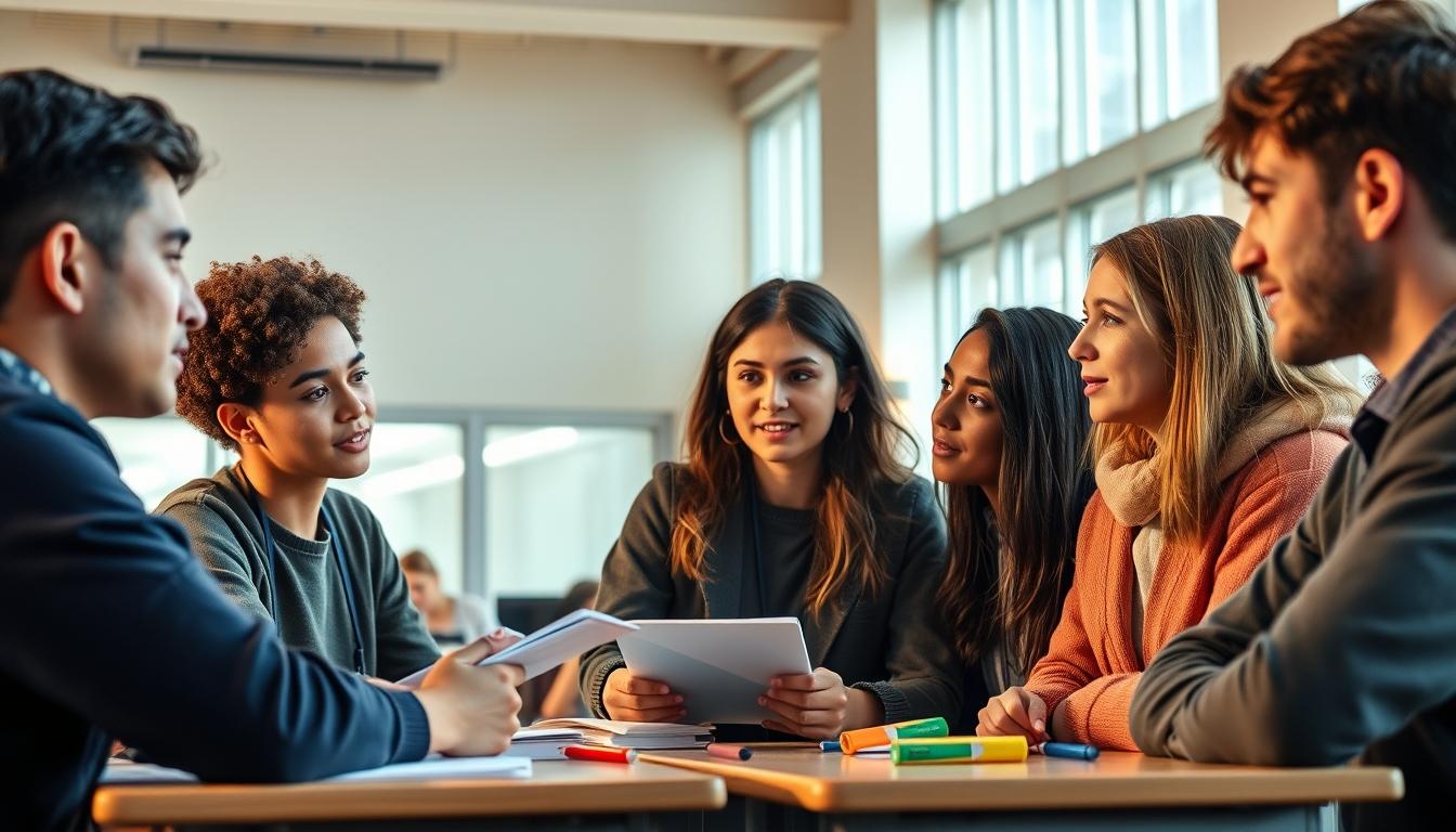 Digital learning platform with online study materials